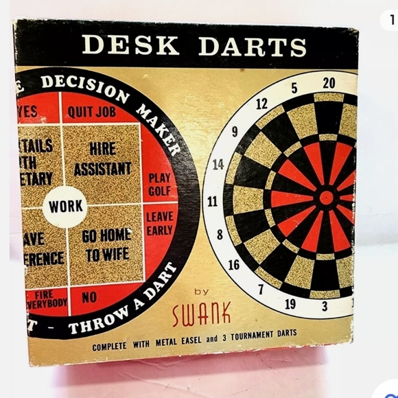 1950's Table Darts by Swank - Picture 3 of 3